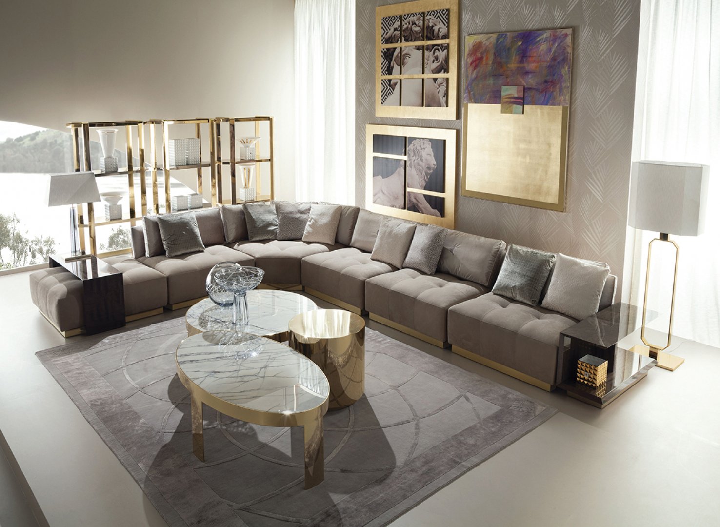 İNFİNİTY-1 Infinity Corner Sofa - Image 1